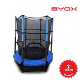 moni Toys - 55 INCH trampoline with inner net blue - Mari Kali Stores Cyprus